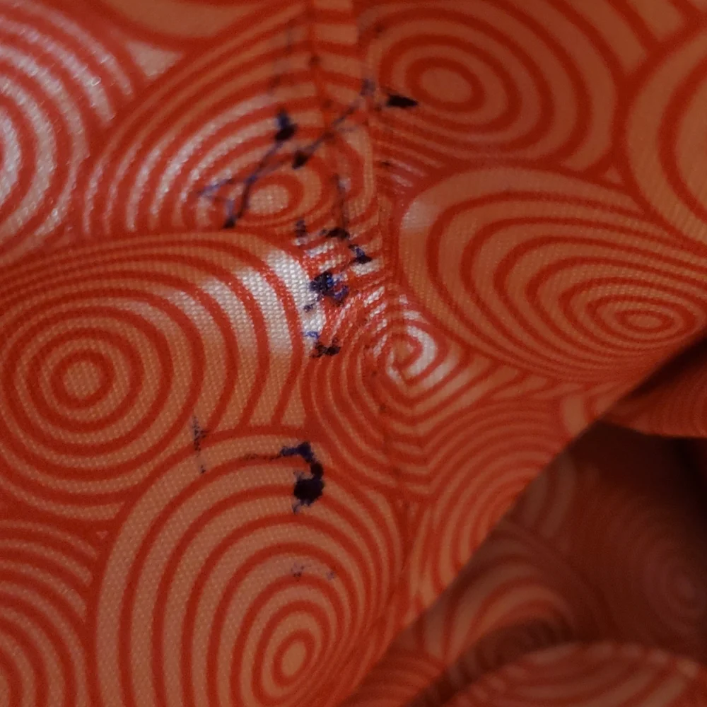 HOBO THE ORIGINAL TOTE BAG Two Tone Color Of Cow Leather ⚜️💚💙⚜️ - Picture 13 of 13